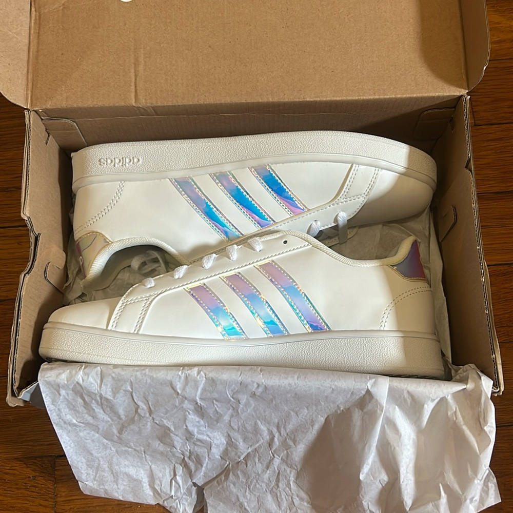 Adidas Iridescent Women’s Shoes Grand Court K